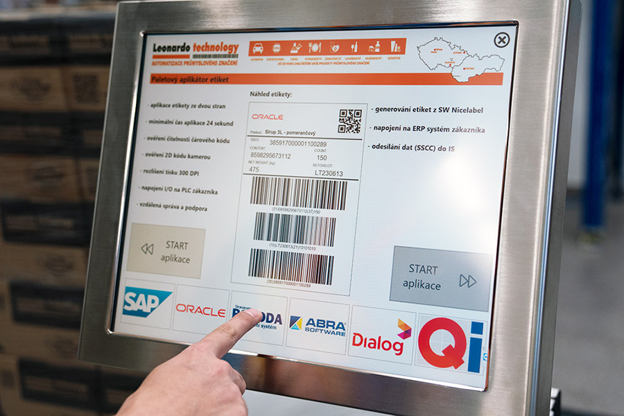 Napojenie na systémy ERP, MES, CRM, SAP, MRP a pod.